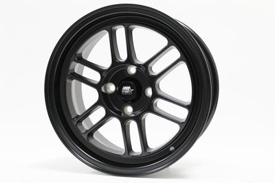 Suzuka - Matte Black - 15x7.0 4x100 Offset +33