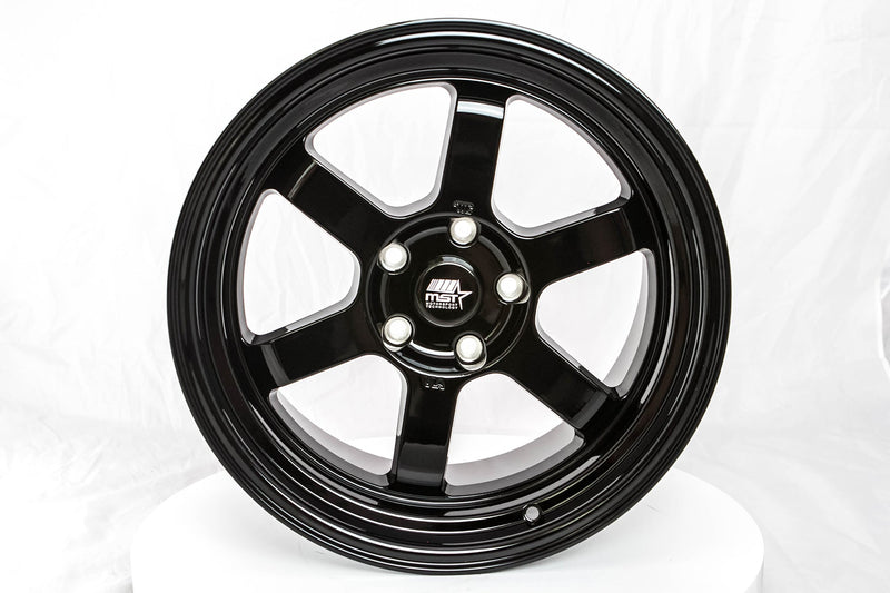 Time Attack - Glossy Black - 17x9.0 5x114.3 Offset +20