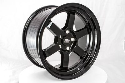 Time Attack - Glossy Black - 17x9.0 5x114.3 Offset +20