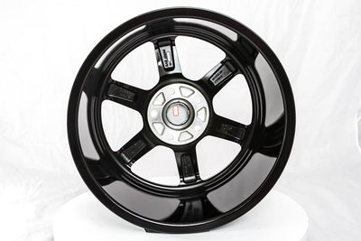 Time Attack - Glossy Black - 17x9.0 5x114.3 Offset +20