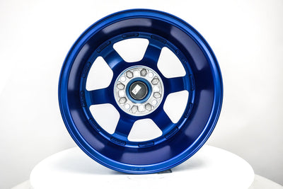 Time Attack - Sonic Blue - 15x8.0 4x100/4x114.3 Offset +0