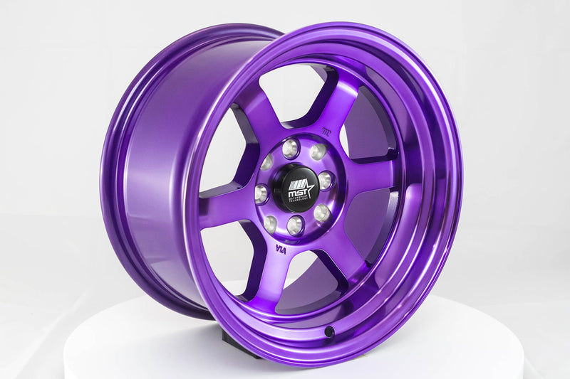 Time Attack - Cosmic Purple - 15x8.0 4x100/4x114.3 Offset +0