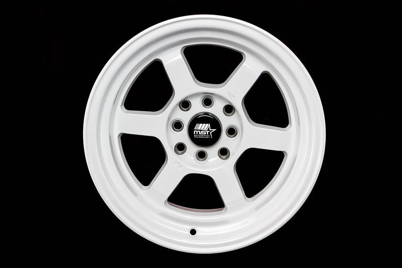 Time Attack - Glossy White - 15x8.0 4x100/4x114.3 Offset +0