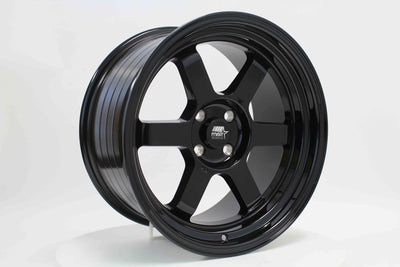 Time Attack - Glossy Black - 17x9.0 4x100 Offset +20