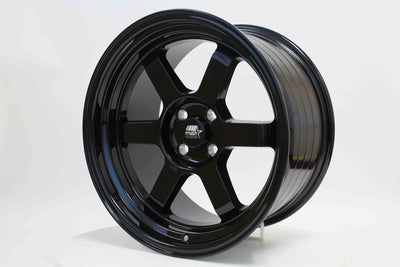 Time Attack - Glossy Black - 17x9.0 4x100 Offset +20