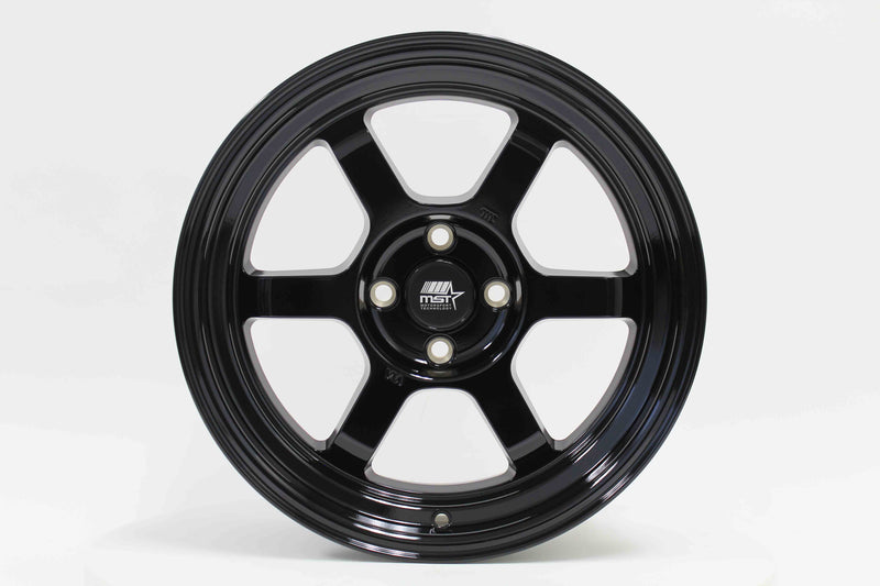 Time Attack - Glossy Black - 16x8.0 4x100 Offset +20