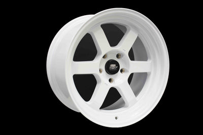 Time Attack - Glossy White - 17x9.0 5x114.3 Offset +20