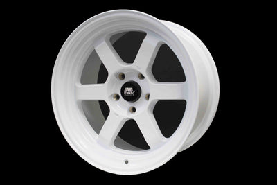 Time Attack - Glossy White - 17x9.0 5x114.3 Offset +20