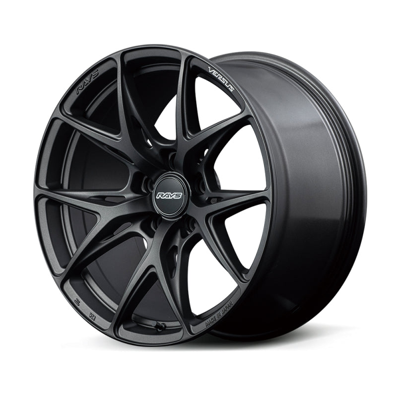 Versus VV21S 18x9.5 +38 5x114.3 73.1CB - Matte Super Dark Gunmetal