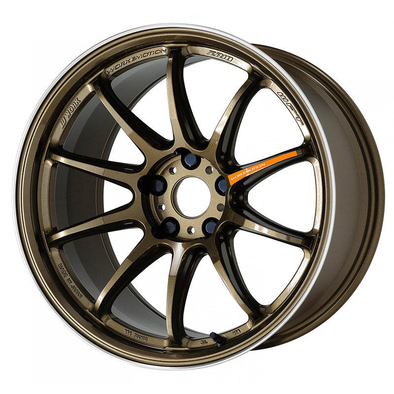 Work Emotion ZR10 18x9.5 +38 5x120 - HGLC Bronze