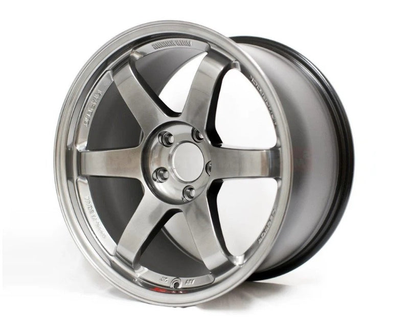 RAYS WHEELS - TE37SL 17X9.5 +45 5X114.3 - FORMULA SILVER