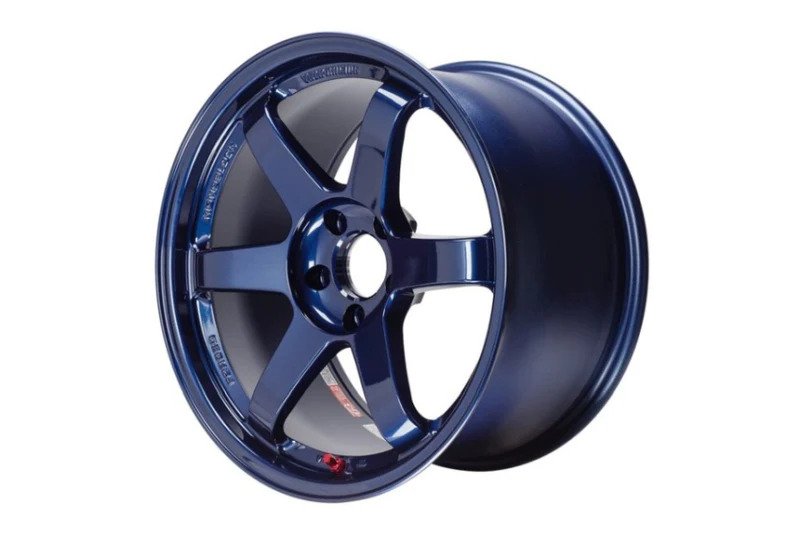 RAYS WHEELS - TE37SL 17X9.5 +45 5X114.3 - MAG BLUE