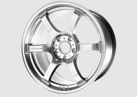 Gram Lights 57DR 17x9 +22 5x114.3 - Grace Silver