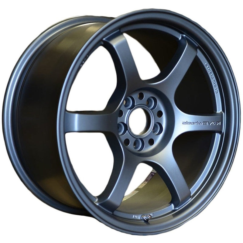 Gram Lights 57DR 18x9.5 +22 5x114.3 - Gun Blue 2