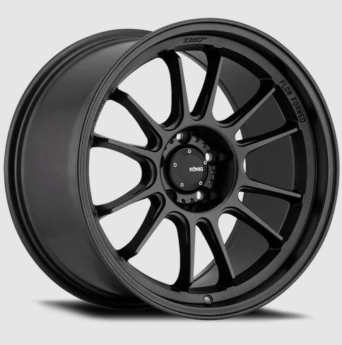 Konig Hypergram 18x10.5 +25 5x114.3 73.1CB - Matte Black