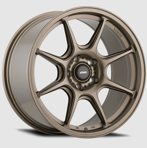 Konig Lockout 16x7.5 +35 4x100 73.1CB - Matte Bronze