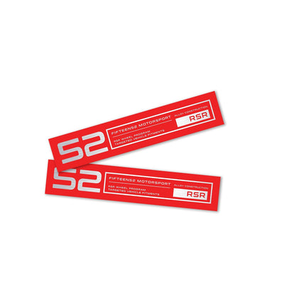 Fifteen52 RSR Lip Decal