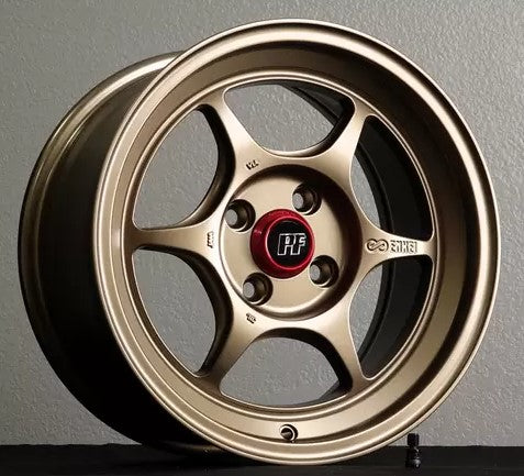 Enkei PF06 15x8 +24 4x100 67.1CB - Bronze