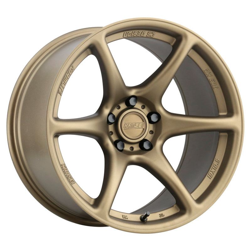 Kansei Wheels Tandem Textured Bronze