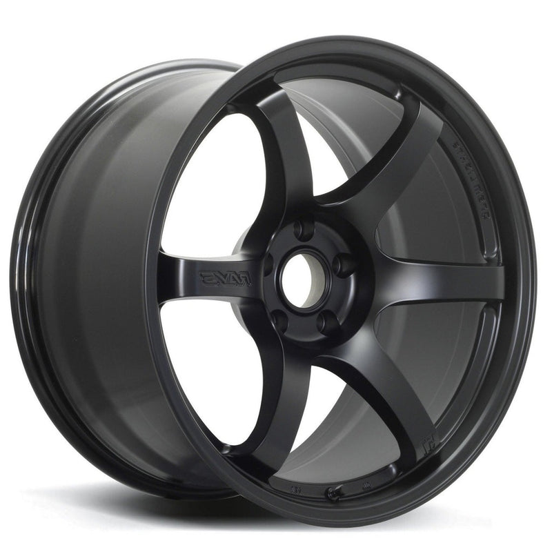 Gram Lights 57DR 15x8 +35 4x100 - Semi Gloss Black