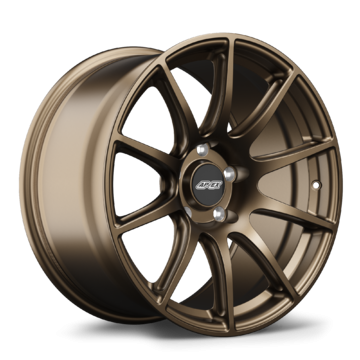 Apex Flow Formed SM-10 Satin Bronze Porsche Fitment