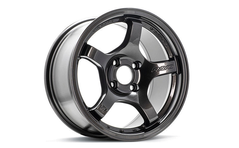 Gram Lights 57CR 15x8 +28 4x100 - Super Dark Gunmetal