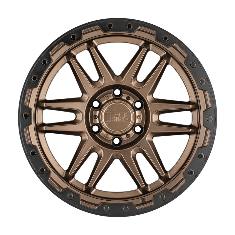 Black Rhino Apache Matte Bronze w/ Black Ring & Black Bolts