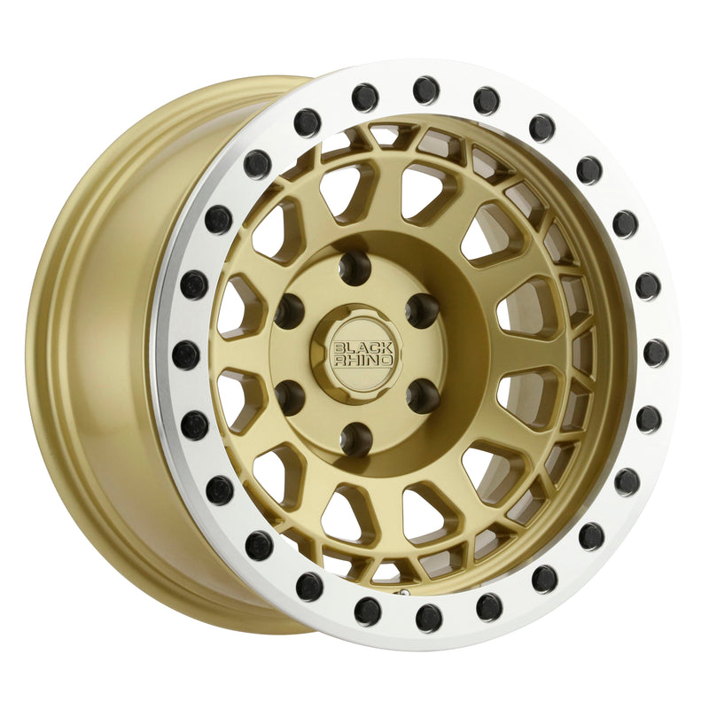 Black Rhino Primm Beadlock Matte Gold w/ Machined Ring