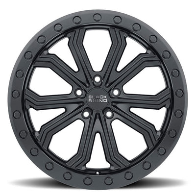 Black Rhino Trabuco Matte Black w/ Black Bolts