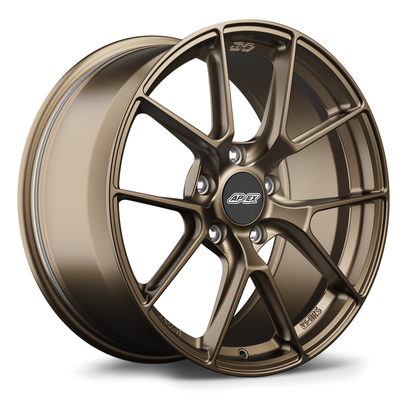 Apex Sprint Line Forged VS-5RS Satin Bronze Porsche Fitment