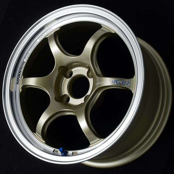 Advan Racing RG-D2 Machining Champagne Gold