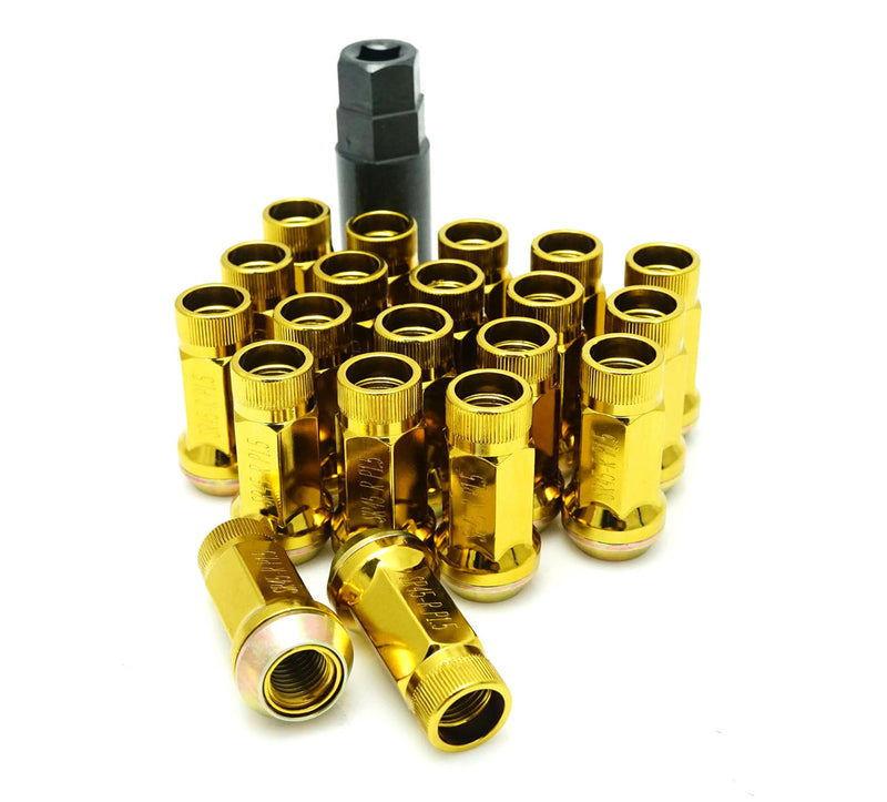 Muteki SR45R Open End Lug Nuts - Gold