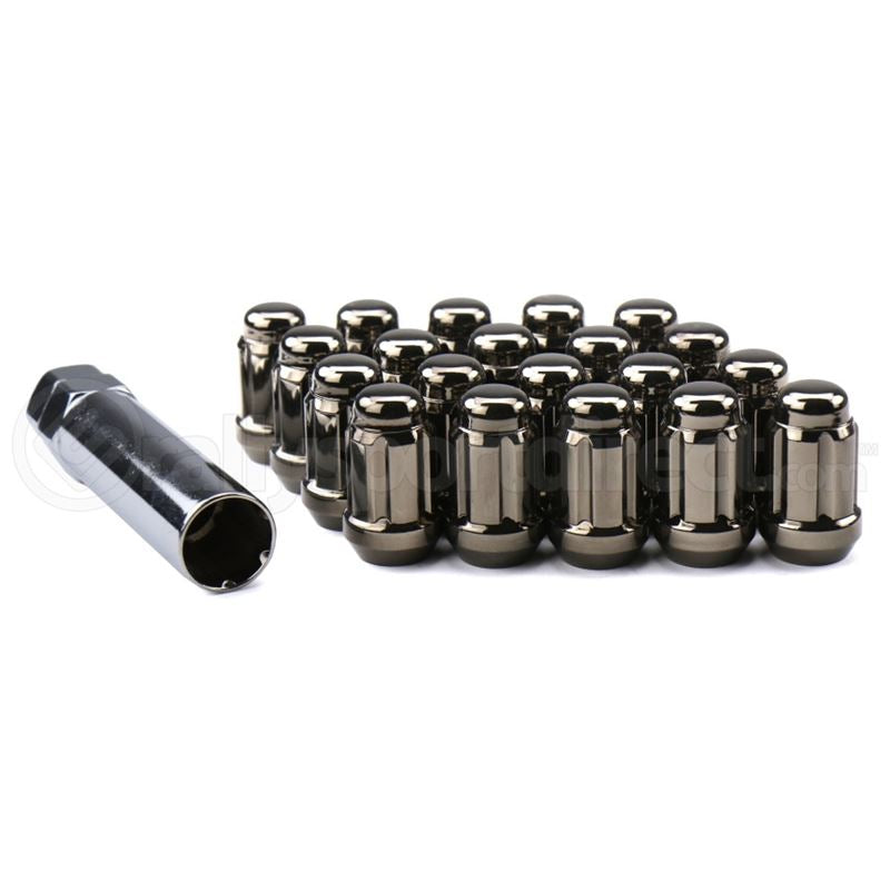 Muteki Super Tuner Closed Lug Nuts - Titanium Chrome