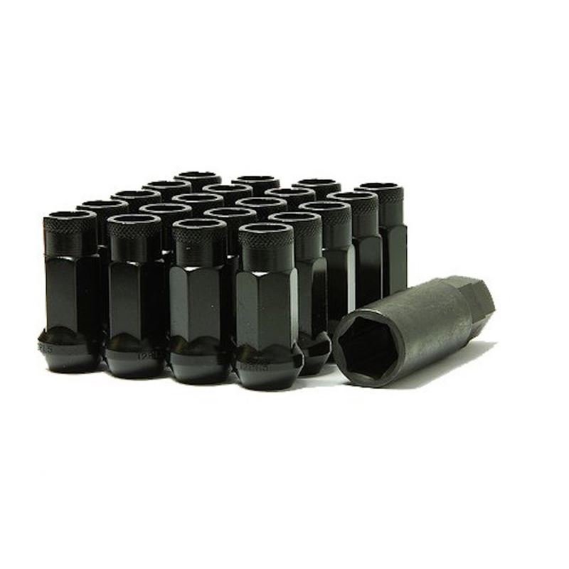 Muteki SR48 Open End Lug Nuts - Black