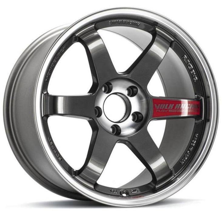 Volk Racing TE37SL 18x9.5 +38 5x114.3 - Pressed Graphite