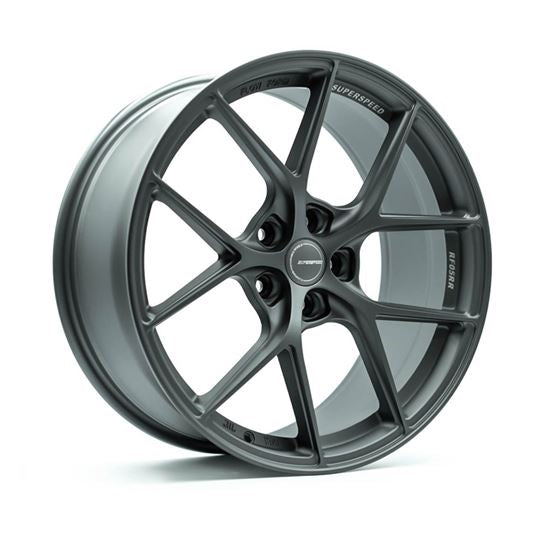 SuperSpeed RF05RR 19x8.5 +32 5x112 66.6CB Face 1 - Matte Gunmetal