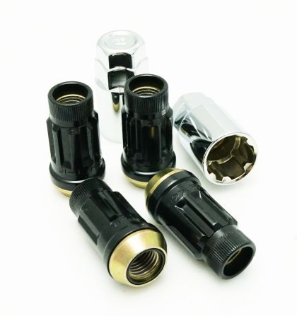 Muteki SR45-S Lug Nut Lock Set - Black