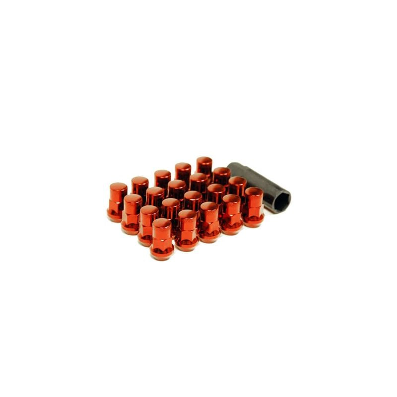 Muteki SR35 Closed Lug Nuts - Red