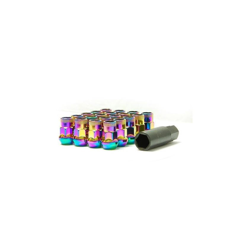 Muteki SR35 Closed Lug Nuts - Neo Chrome