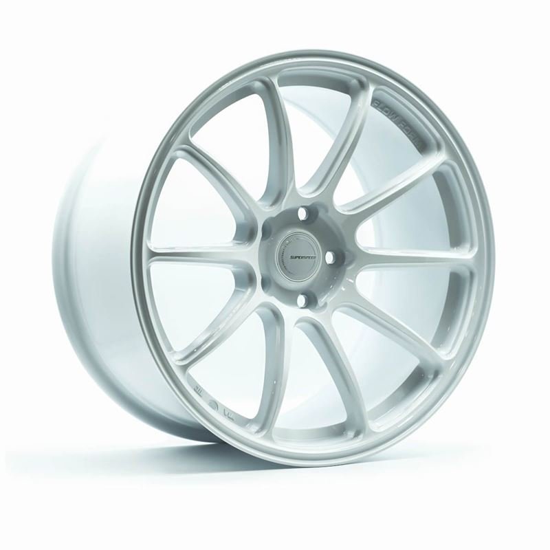 SuperSpeed RF03RR 18x8.5 +35 5x114.3 73.1CB Face 1 - Speed White