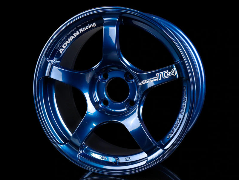 Advan Racing TC4 18x9.5 +38 5x114.3 - Racing Indigo Blue