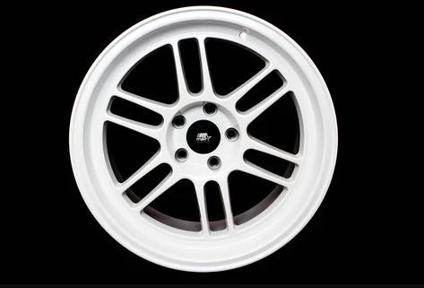 MST Suzuka 18x11 +10 5x114.3 - Alpine White