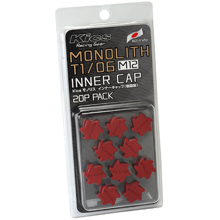 Project Kics Monolith TI/06 Lug Nut Cap Set - M12