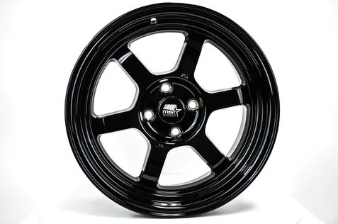 MST Time Attack 17x9 +20 4x100 - Glossy Black