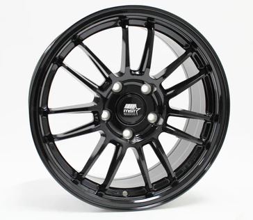 MST MT45 18x9.5 +38 5x114.3 - Glossy Black