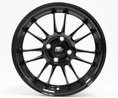 MST MT45 15x7 +35 4x100 - Glossy Black