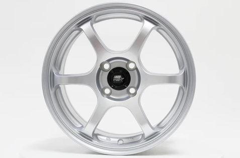 MST MT40 15x6.5 +38 4x100 - Glossy Silver