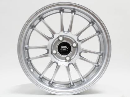 MST MT45 15x7 +35 4x100 - Glossy Silver