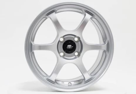 MST MT40 15x6.5 +38 4x100 - Glossy Silver