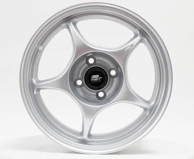 MST MT46 15x7 +35 4x100 - Glossy Silver